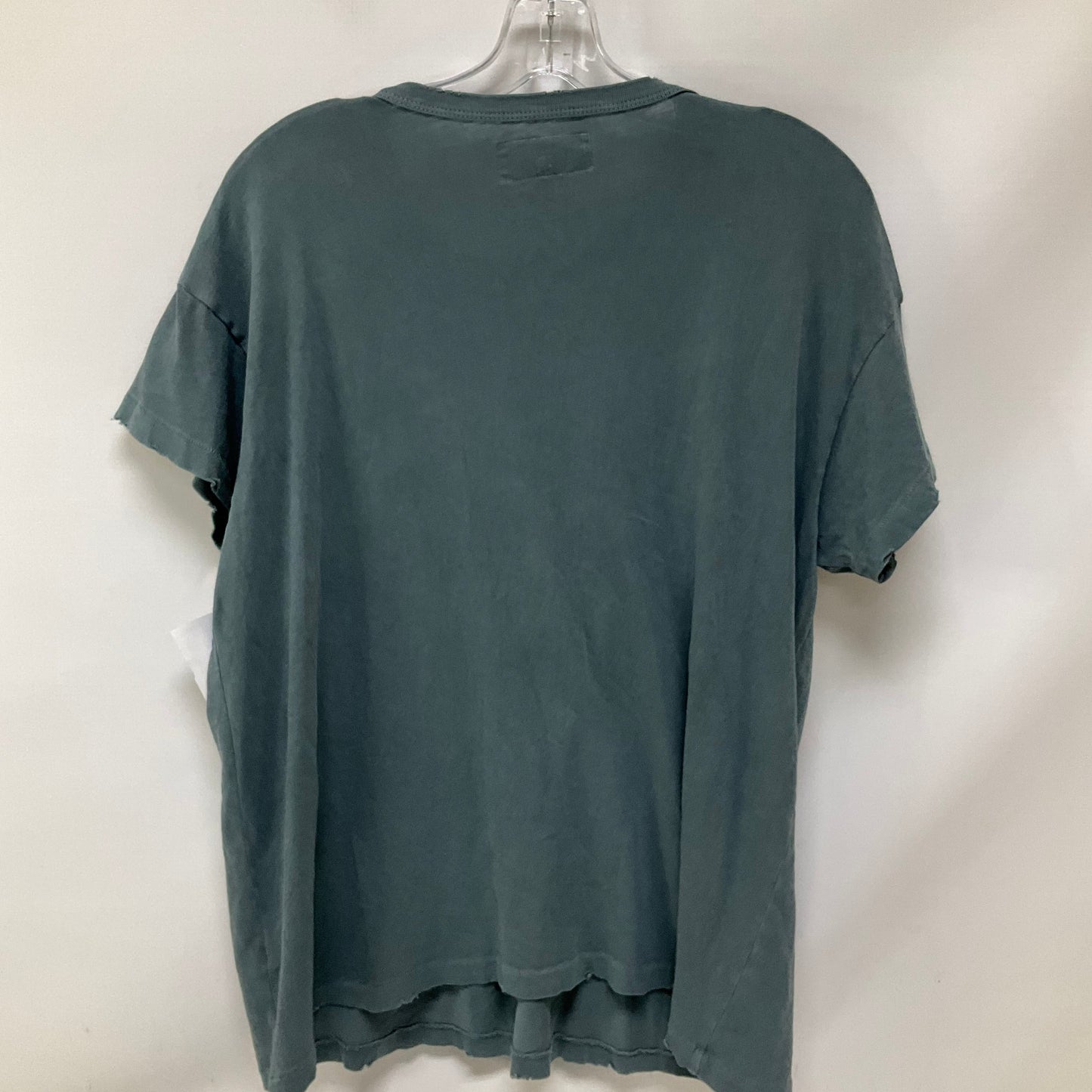 Top Short Sleeve Basic By The Great. In Blue, Size: 2