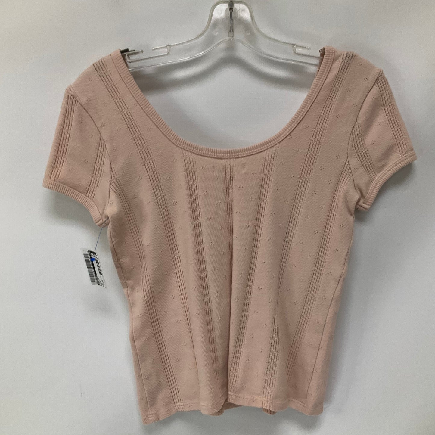 Top Short Sleeve By Madewell In Pink, Size: Xs