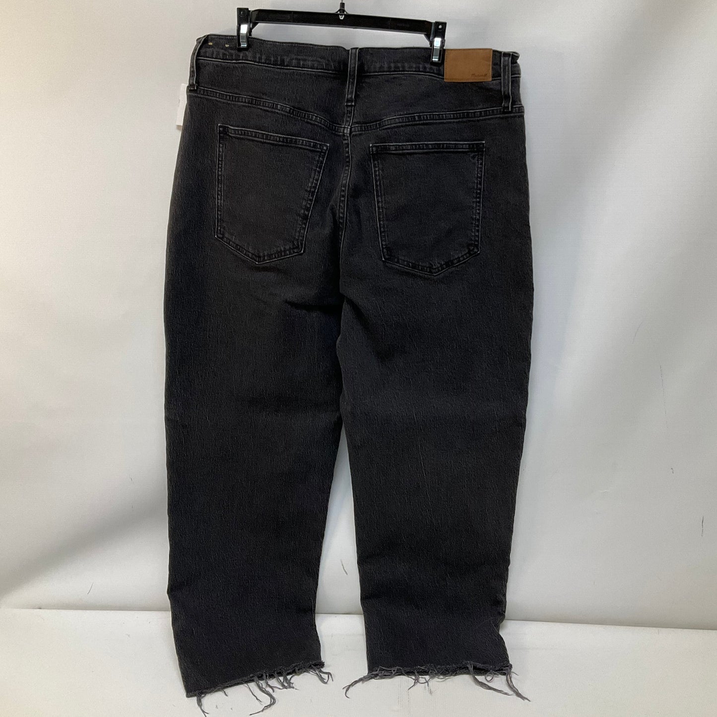 Jeans Boyfriend By Madewell In Black Denim, Size: 16