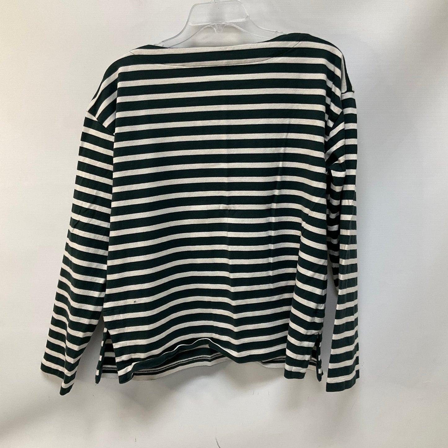 Top Long Sleeve By Boden In Striped Pattern, Size: 14