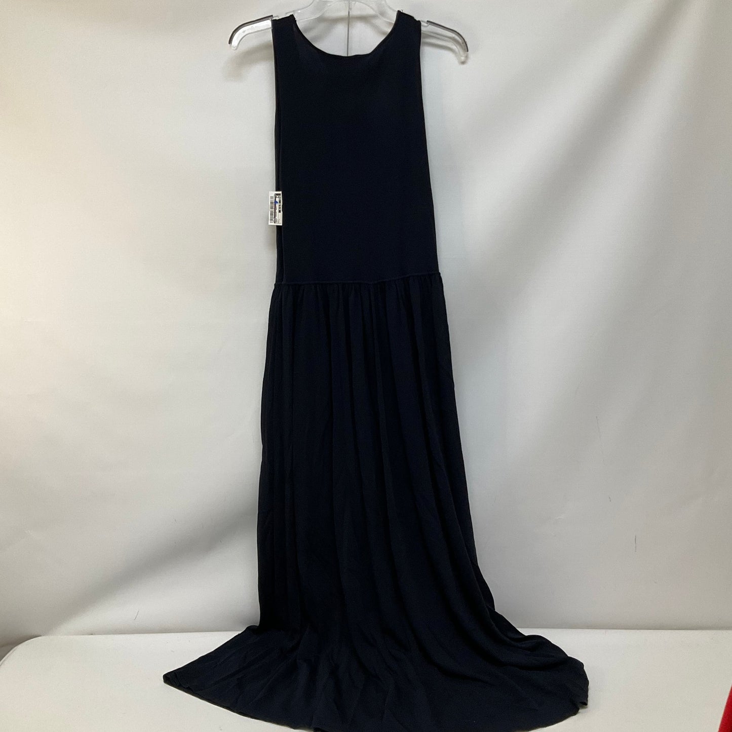 Dress Casual Maxi By Zara In Navy, Size: L