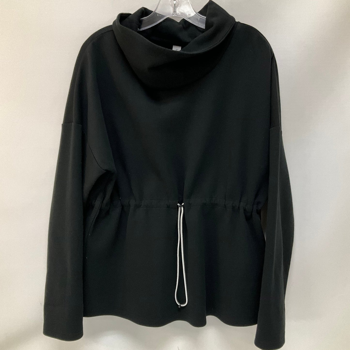 Athletic Sweatshirt Collar By Varley In Black, Size: S