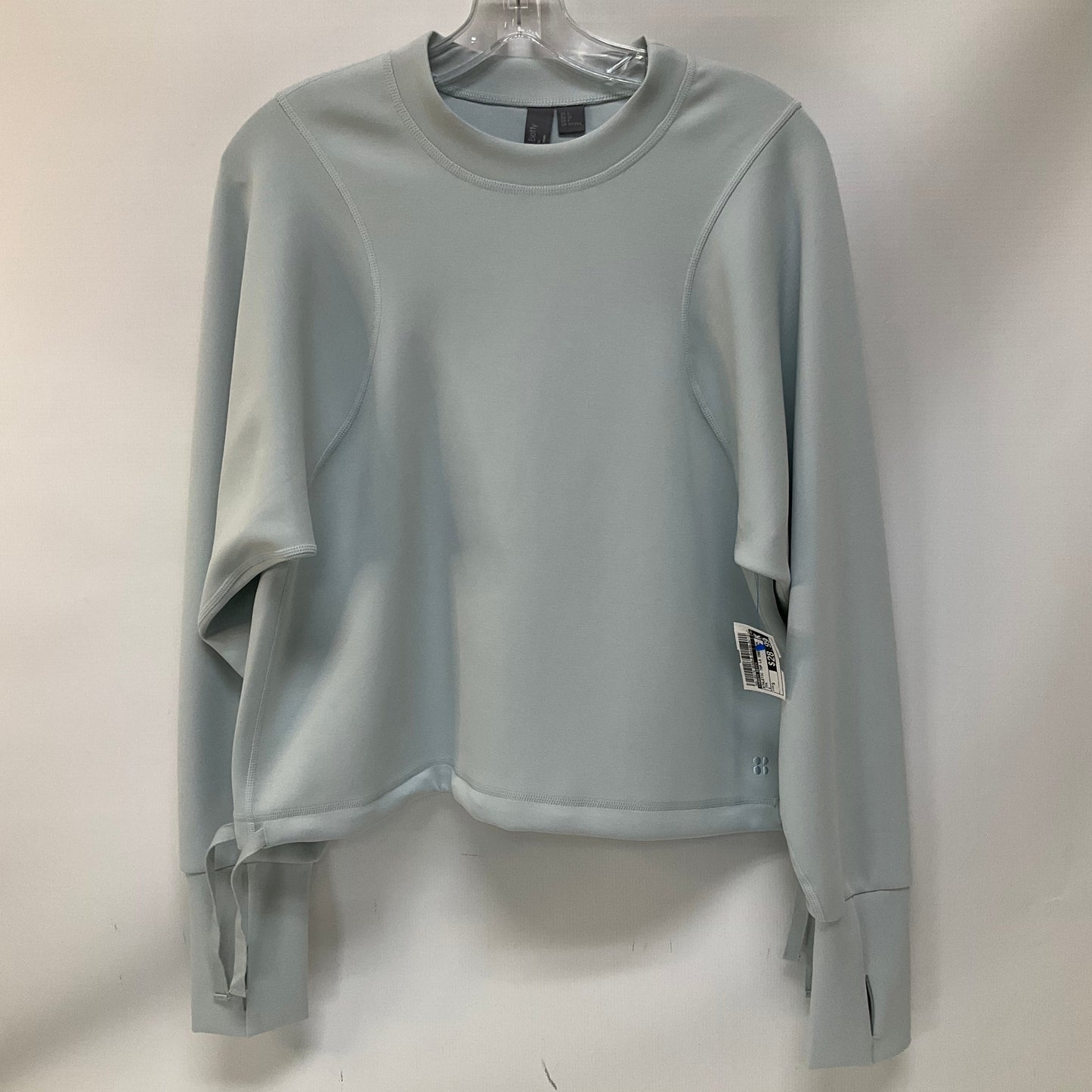 Athletic Top Long Sleeve Crewneck By Sweaty Betty In Teal, Size: S