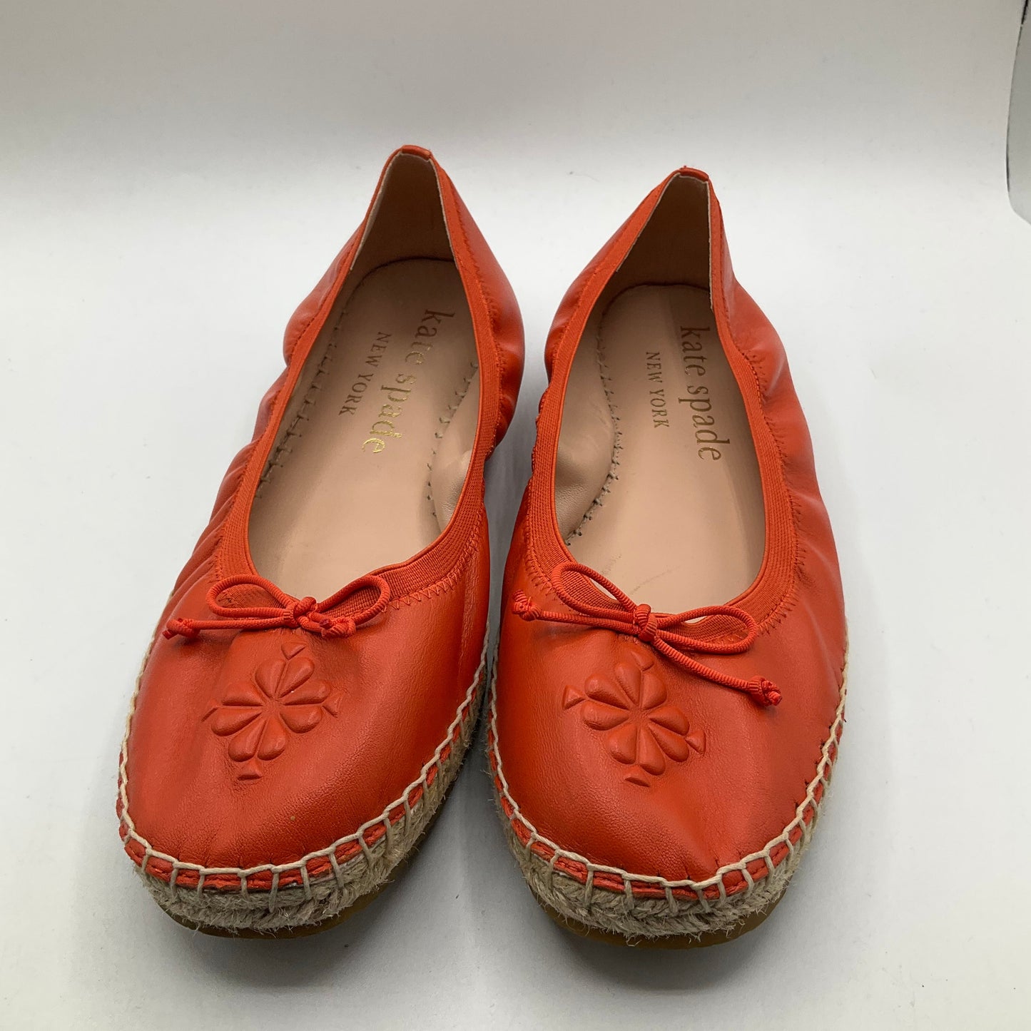 Shoes Flats By Kate Spade In Orange, Size: 10