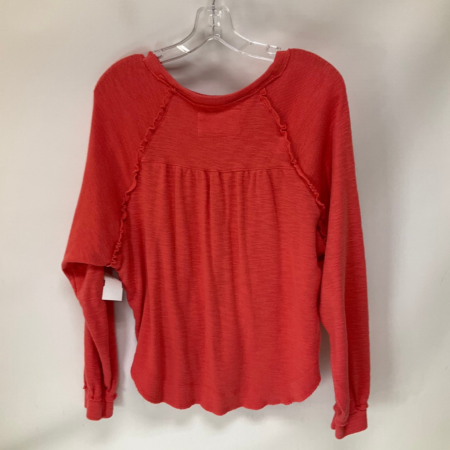 Top Long Sleeve By Anthropologie In Pink, Size: S