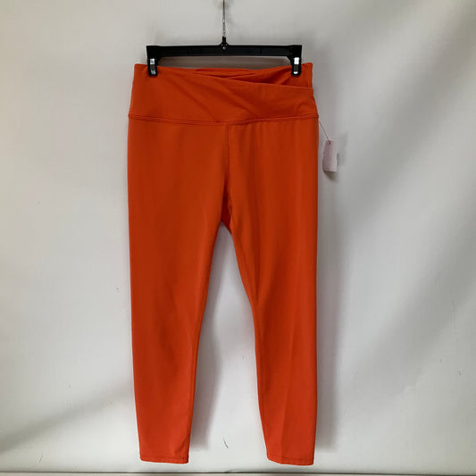 Athletic Leggings By Free People In Orange, Size: M