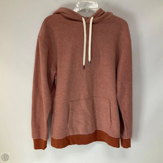 Athletic Sweatshirt Hoodie By Cmb In Red, Size: M