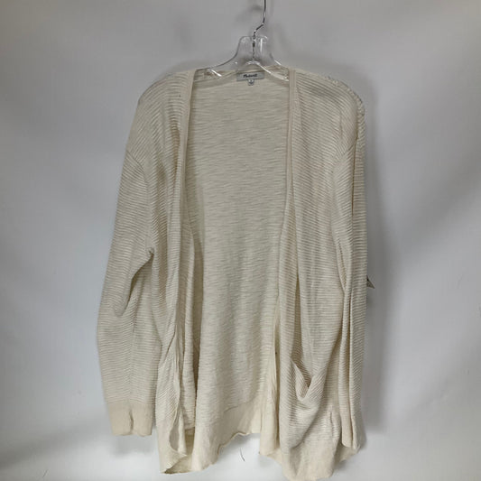 Cardigan By Madewell In Cream, Size: L