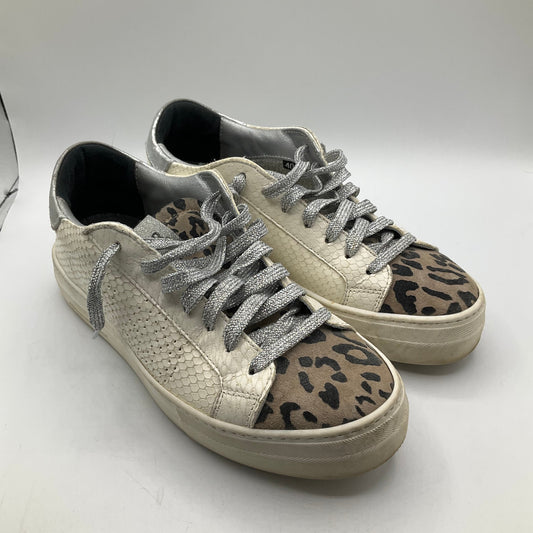 Shoes Sneakers By P448 In Animal Print, Size: 9