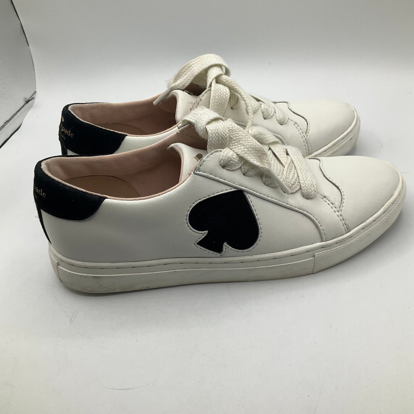 Shoes Sneakers By Kate Spade In White, Size: 6.5