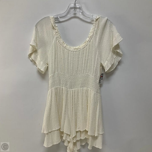 Dress Casual Short By Altard State In Cream, Size: S