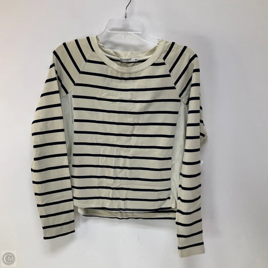 Top Long Sleeve By Stateside In Striped Pattern, Size: Xs