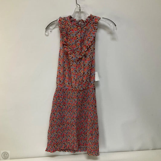 Dress Casual Short By Free People In Floral Print, Size: Xs
