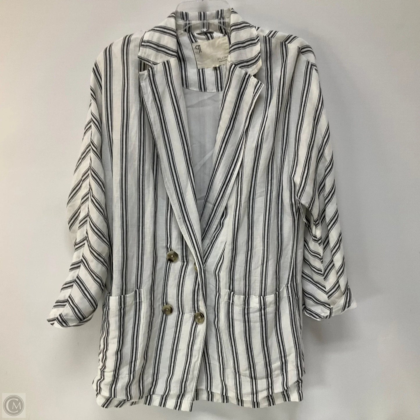 Blazer By Pilcro In Striped Pattern, Size: Xs