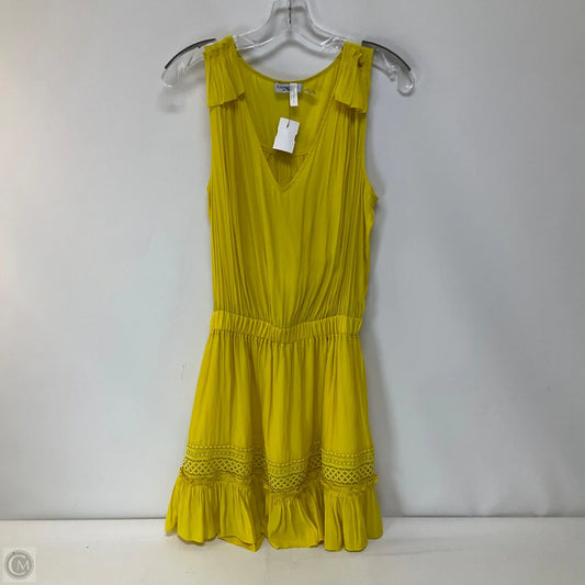 Dress Casual Short By Ramy Brook In Yellow, Size: M