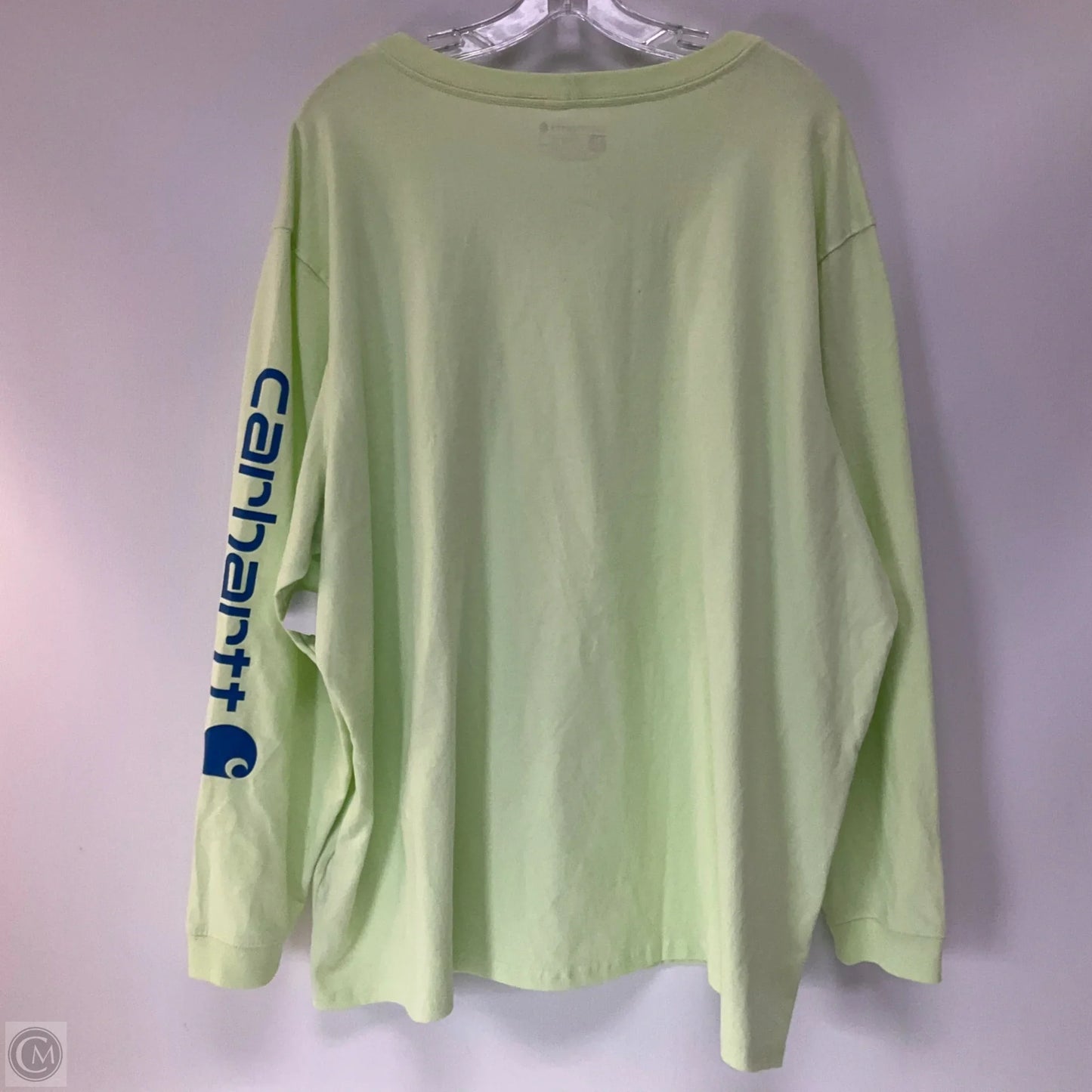 Top Long Sleeve By Carhartt In Green, Size: 3x