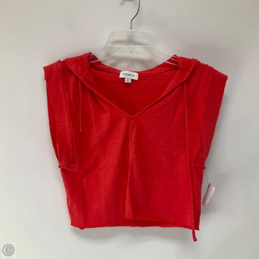 Top Sleeveless By Evereve In Red, Size: Xs