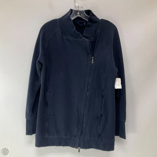 Athletic Jacket By Lululemon In Navy, Size: 6
