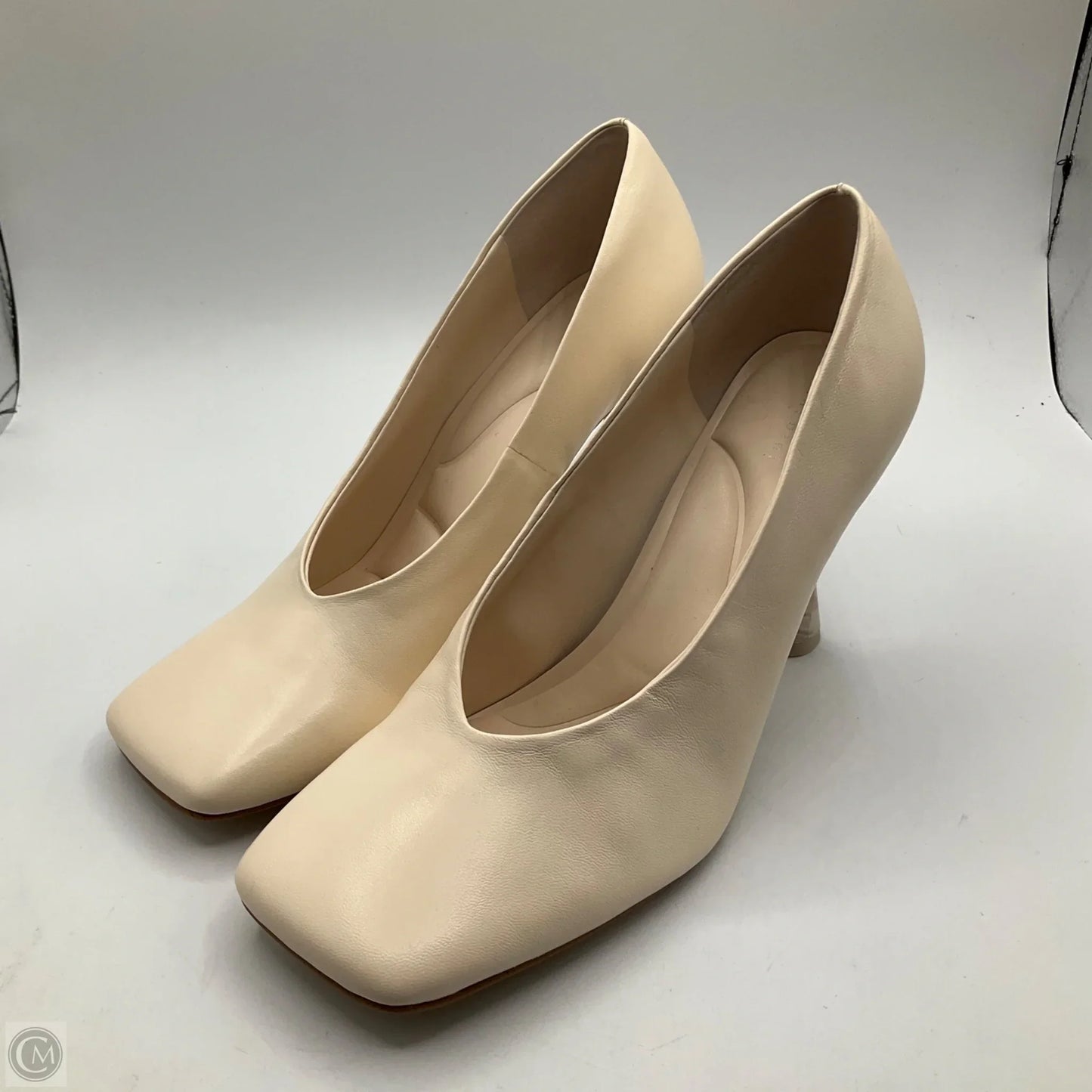Shoes Heels Stiletto By Gianni Bini In Cream, Size: 8