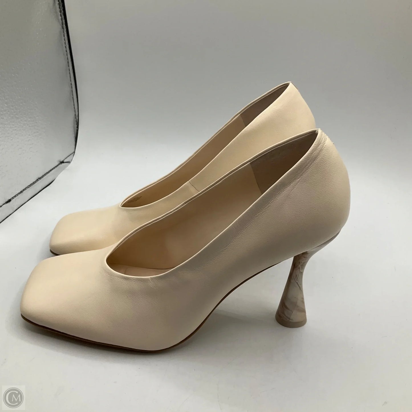 Shoes Heels Stiletto By Gianni Bini In Cream, Size: 8