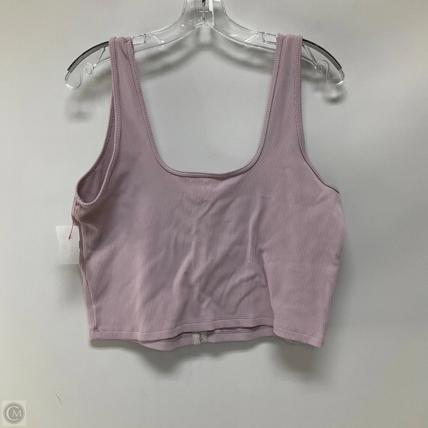 Top Sleeveless Basic By A New Day In Pink, Size: L