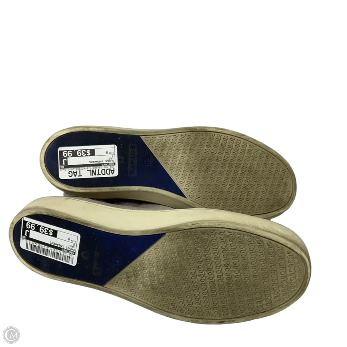 Shoes Sneakers By Rothys In Grey, Size: 8