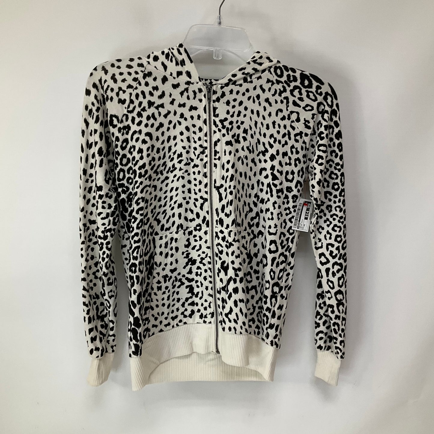 Top Long Sleeve By Chaser In Animal Print, Size: Xs