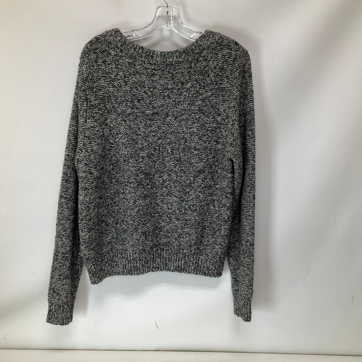 Sweater By Abercrombie And Fitch In Black & White, Size: L