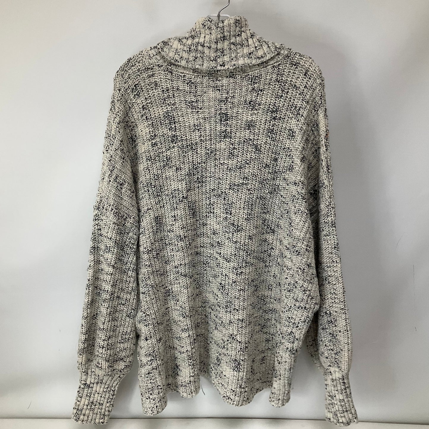 Sweater By Aerie In Blue & White, Size: L