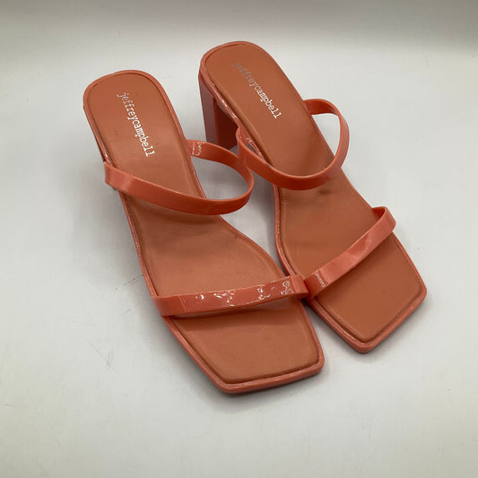 Sandals Heels Block By Jeffery Campbell  Size: 9
