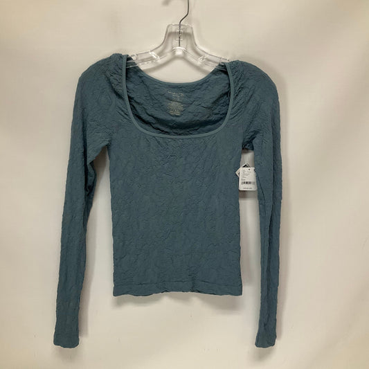 Blue Top Long Sleeve Free People, Size Xs