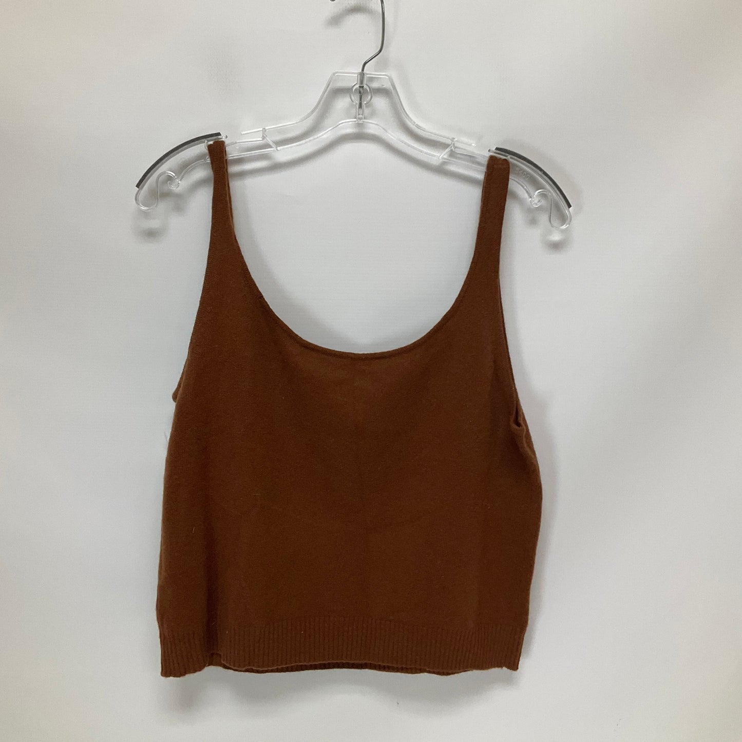 Brown Top Sleeveless Antonio Melani, Size L