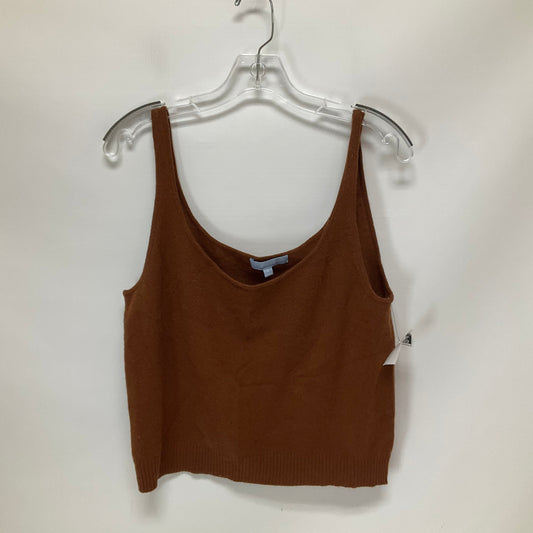 Brown Top Sleeveless Antonio Melani, Size L