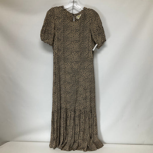 Animal Print Dress Casual Maxi Maeve, Size S