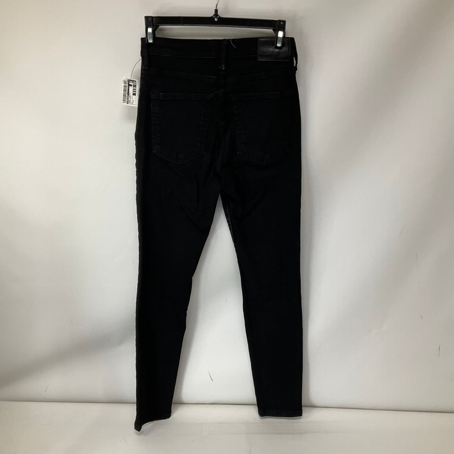 Jeans Straight By Everlane In Black Denim, Size: 4