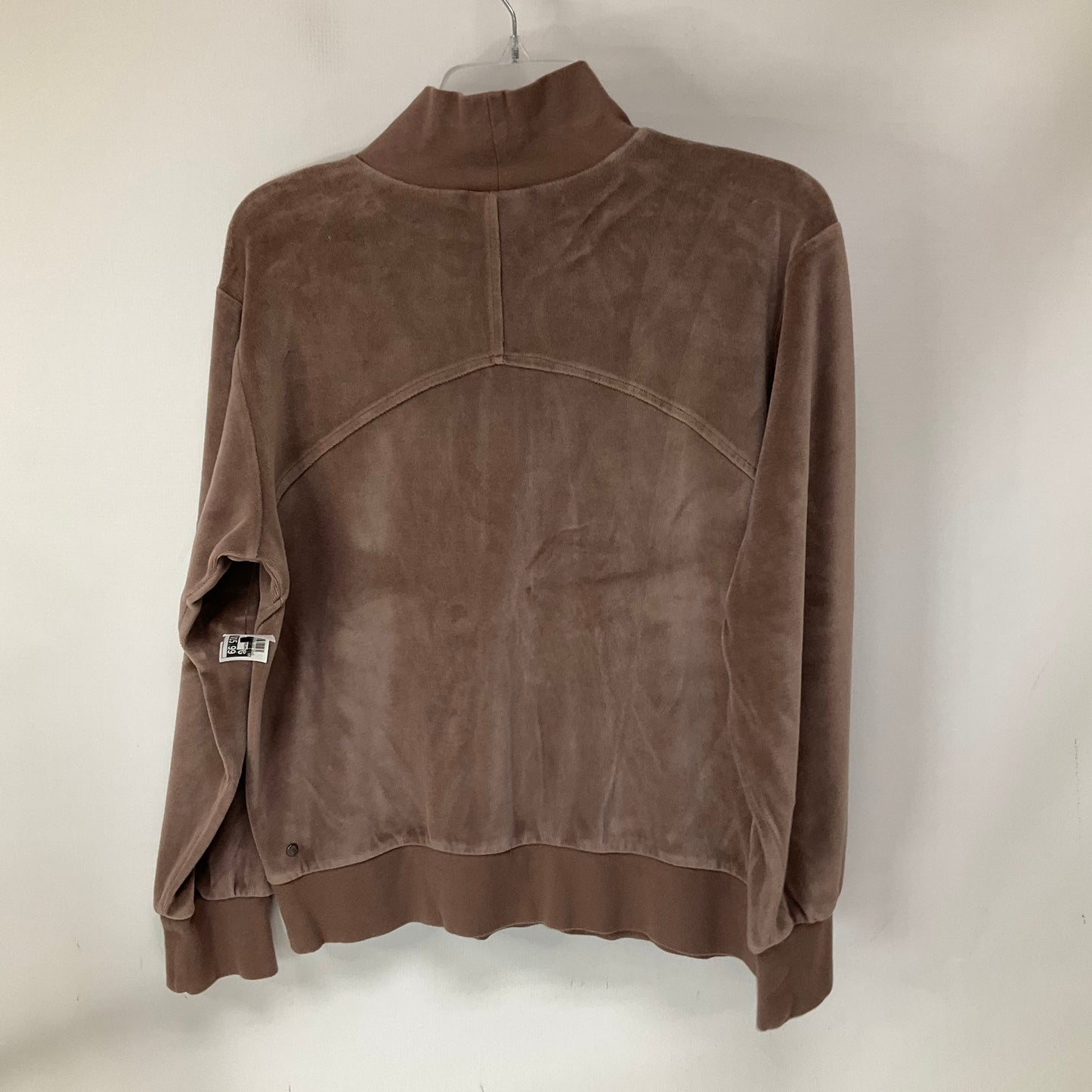 Athletic Sweatshirt Crewneck By Zella In Brown, Size: S