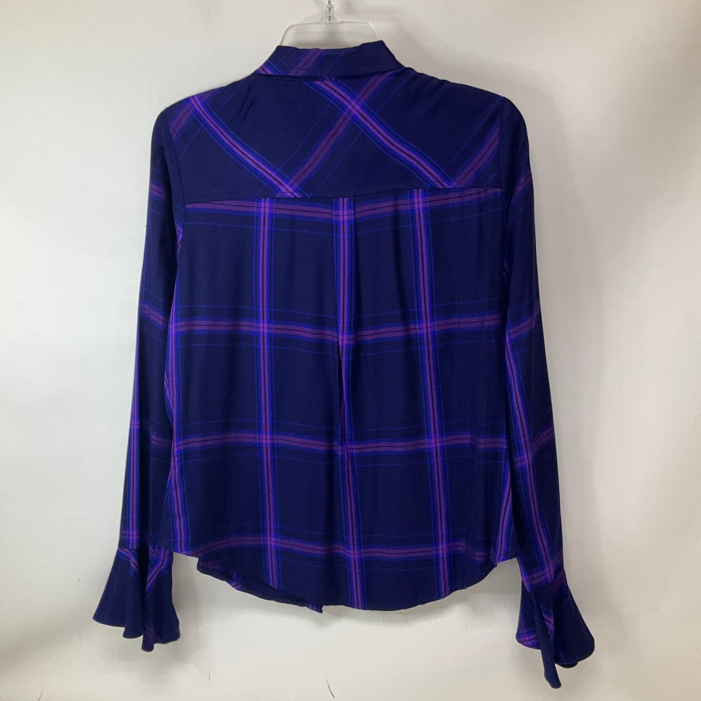 Top Long Sleeve By Sanctuary In Blue & Purple, Size: S