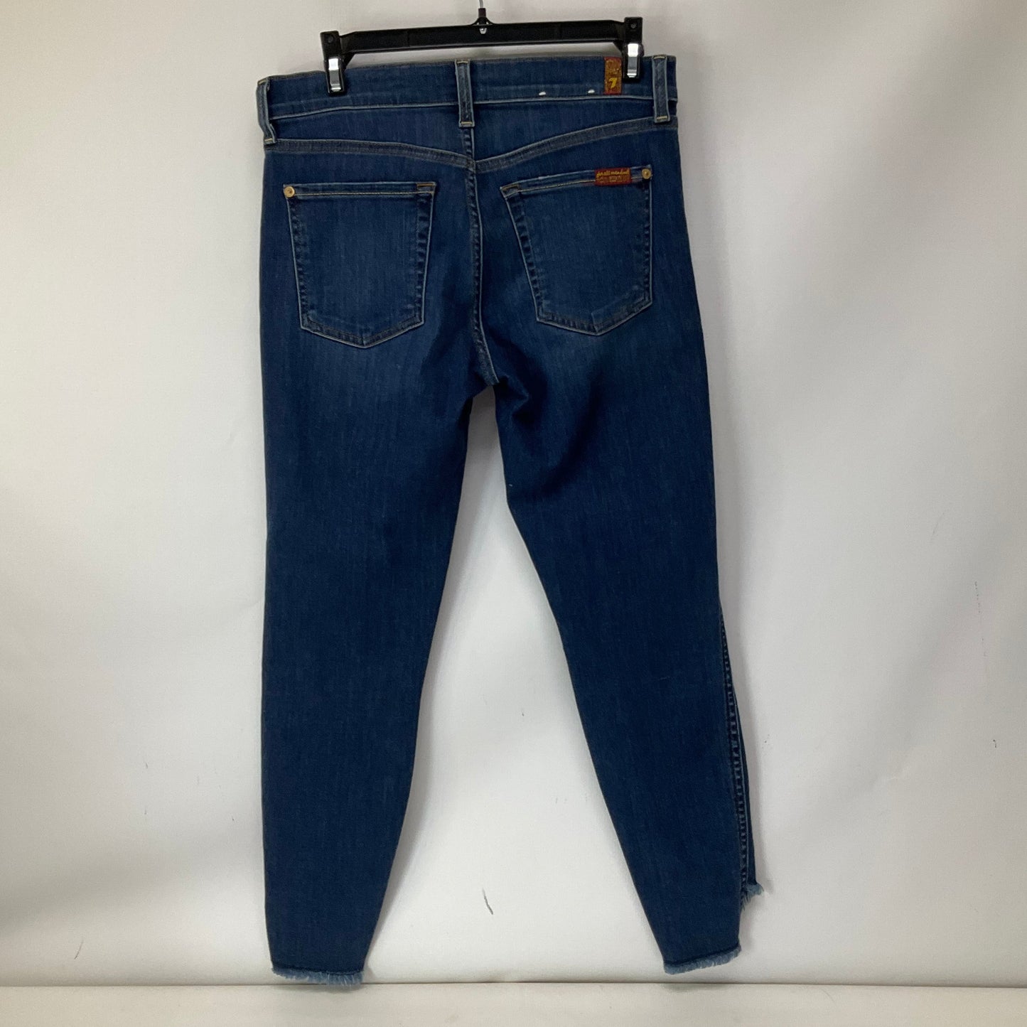 Blue Denim Jeans Skinny 7 For All Mankind, Size 6