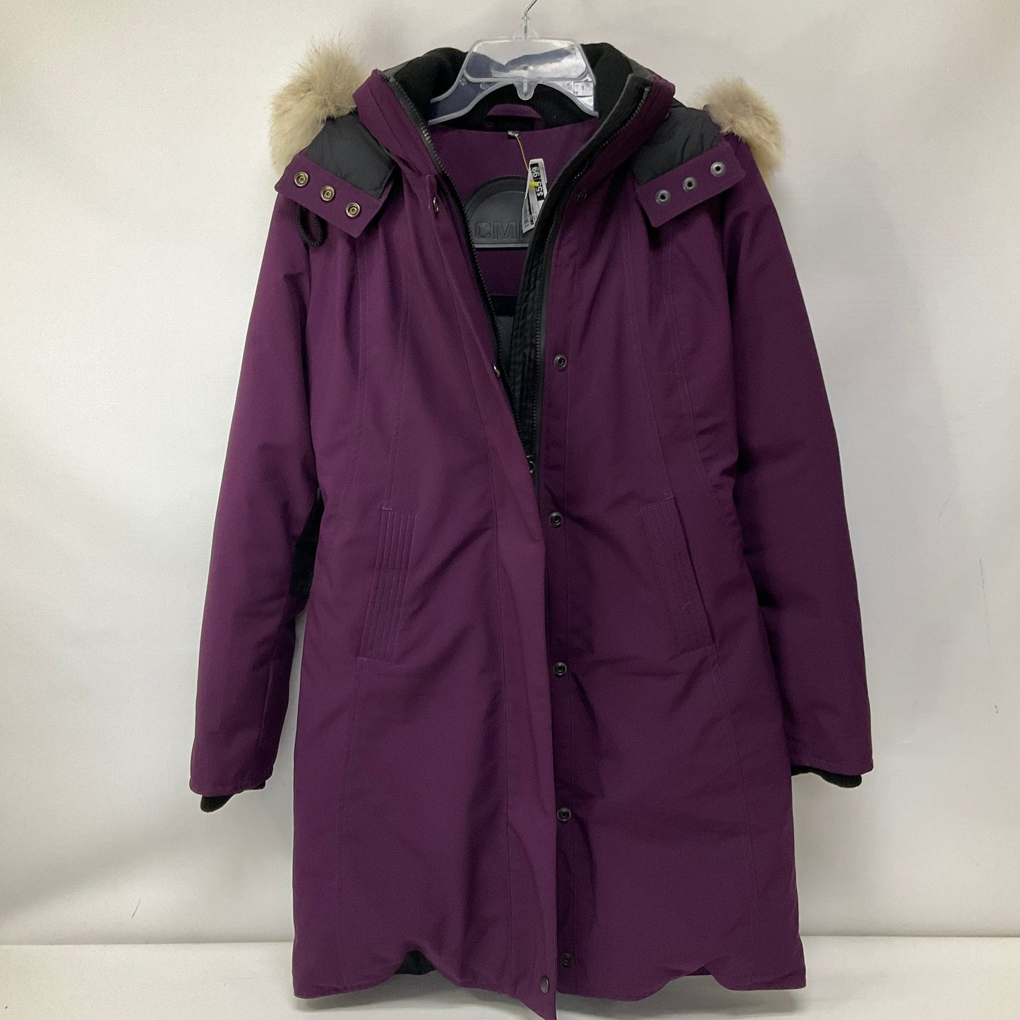 Coat Parka By Cma In Purple, Size: Xs