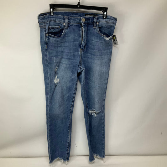 Jeans Cropped By Blanknyc In Blue Denim, Size: 6