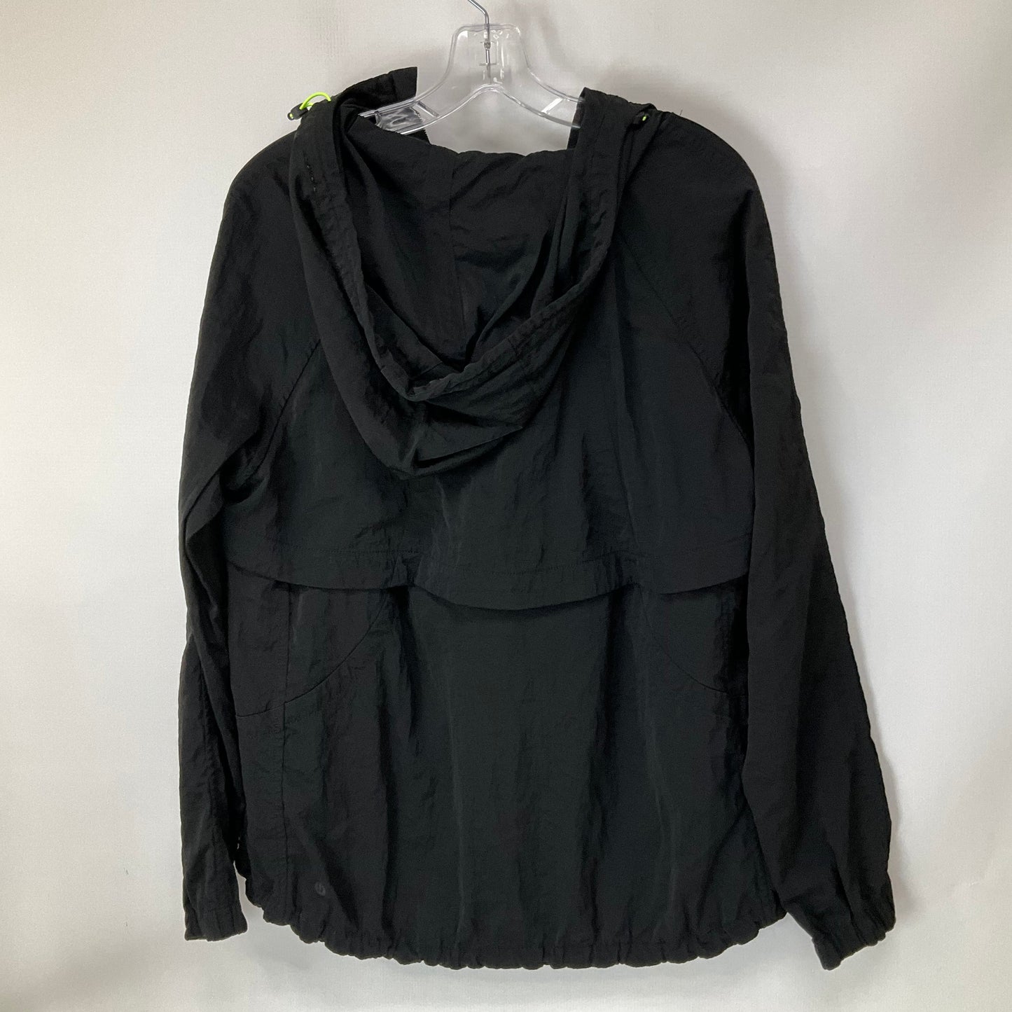 Athletic Jacket By Lululemon In Black, Size: M