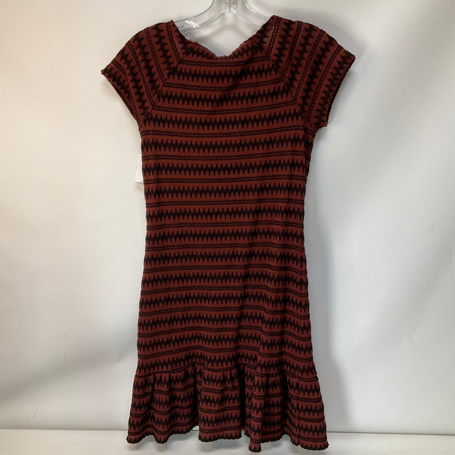 Dress Casual Short By Free People In Black & Brown, Size: M