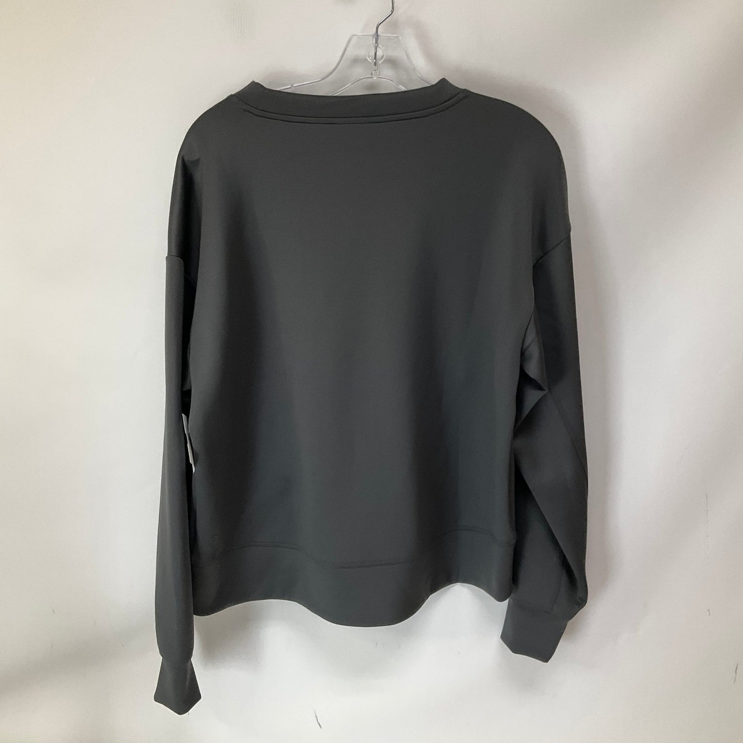 Athletic Sweatshirt Crewneck By Zella In Grey, Size: S