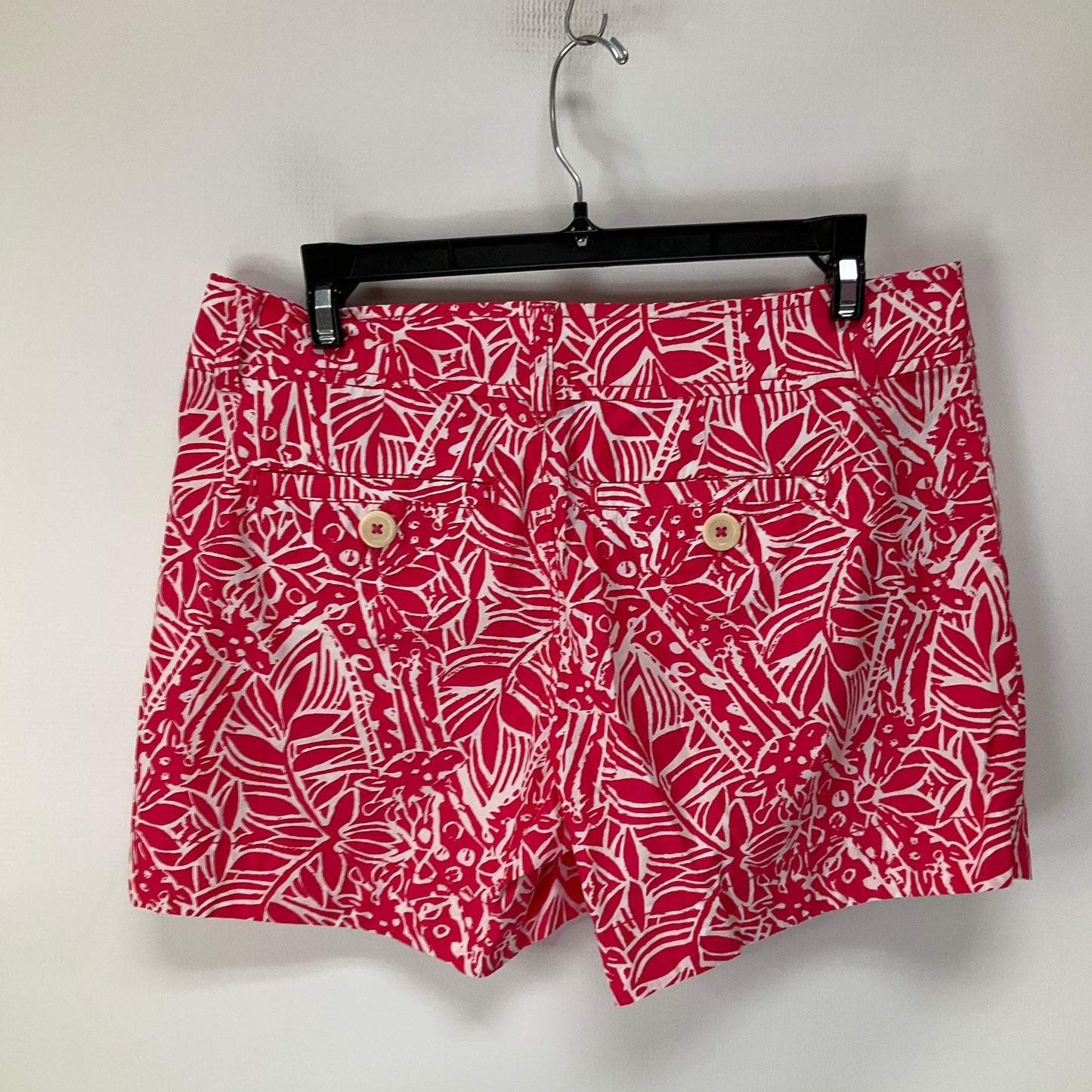 Shorts By Lilly Pulitzer In Pink & White, Size: 4