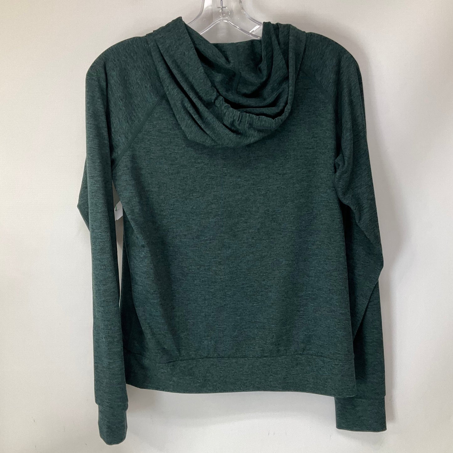 Athletic Top Long Sleeve Hoodie By Cmb In Green, Size: Xs