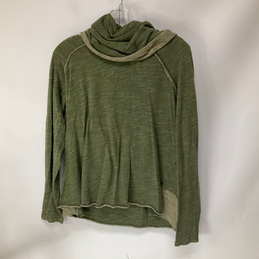 Top Long Sleeve By Free People In Green, Size: Osfm