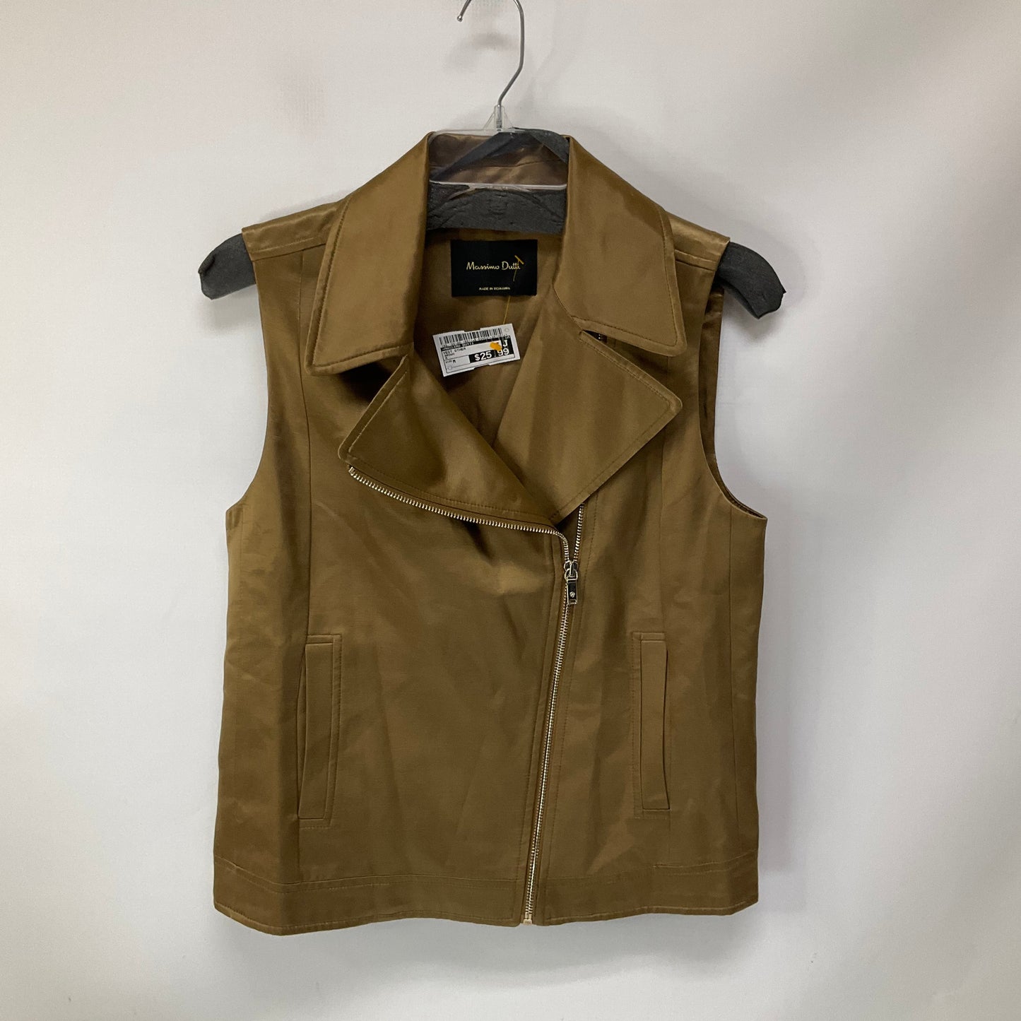 Vest Other By Massimo Dutti In Brown, Size: M