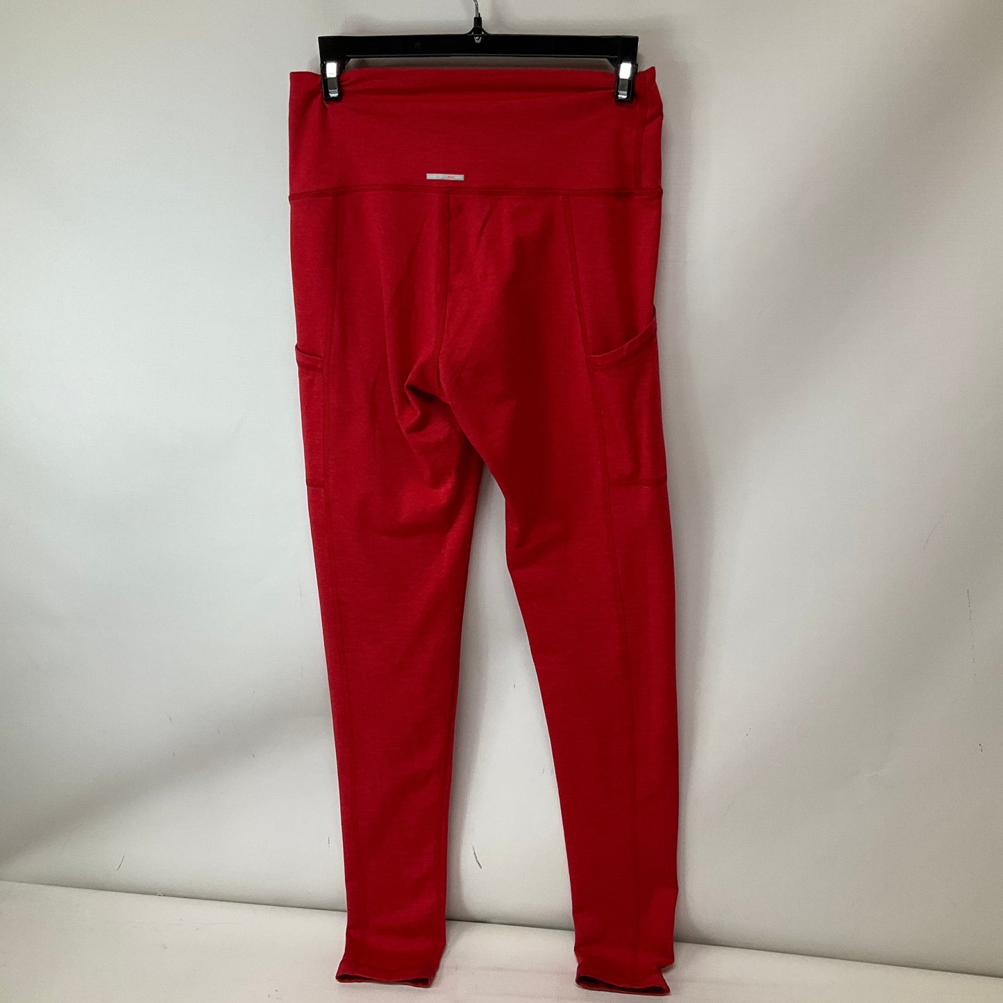 Athletic Leggings By Aerie In Red, Size: M