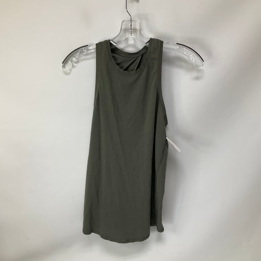 Athletic Tank Top By Lululemon In Green, Size: Xs