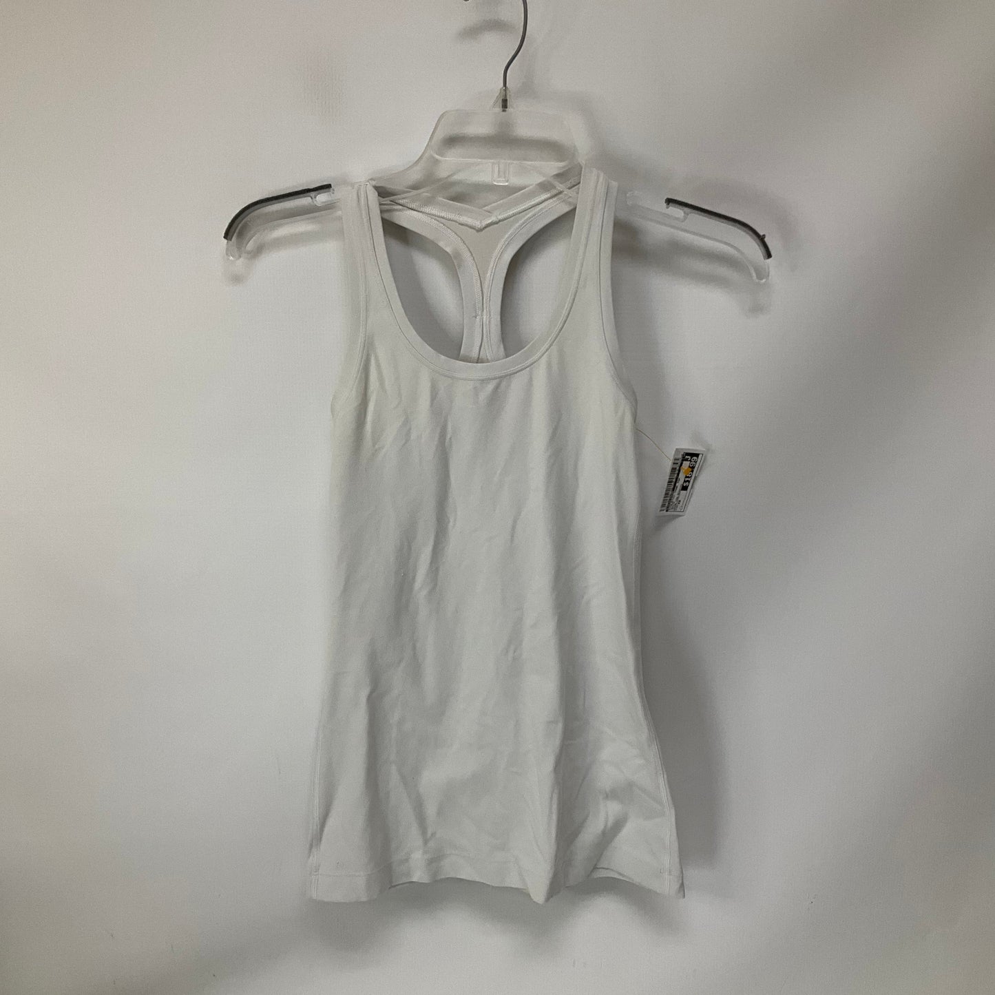 Athletic Tank Top By Lululemon In White, Size: Xs